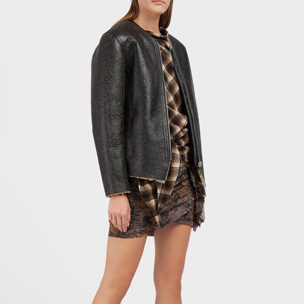 Isabel Marant Reversible Leather&Shearling Jacket